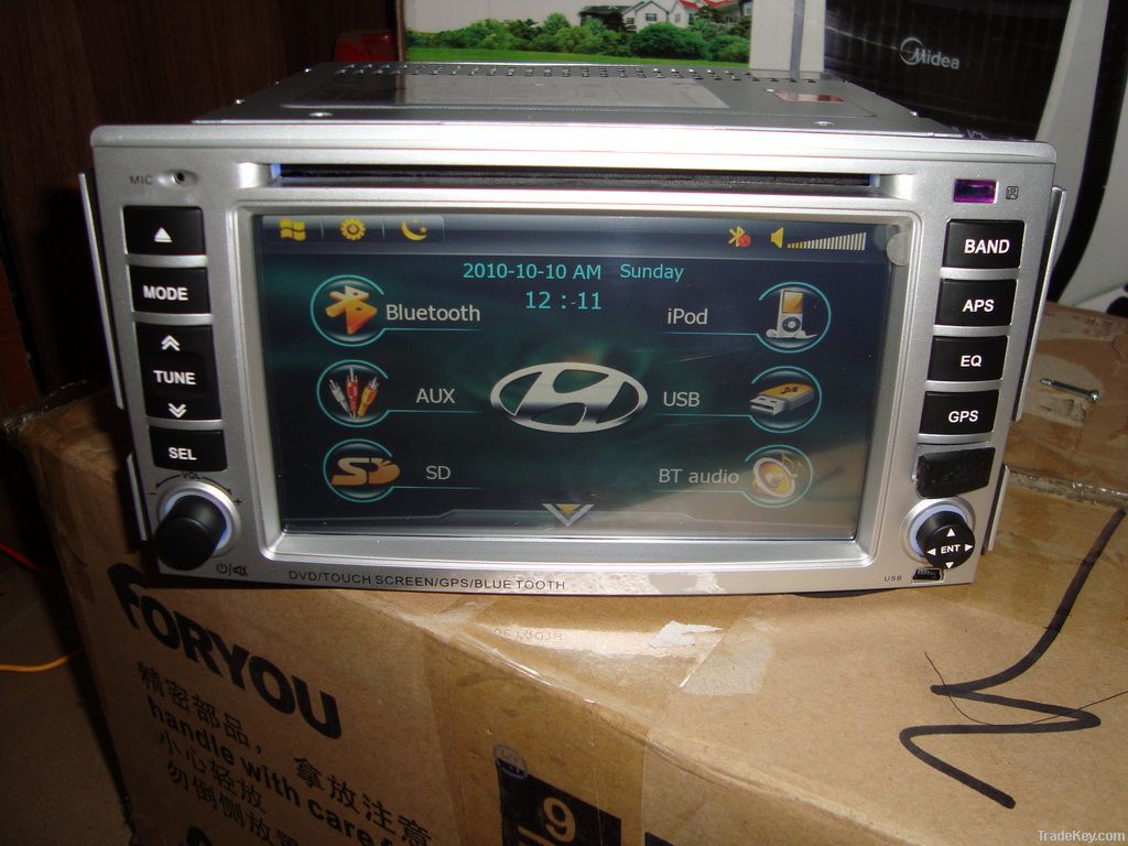 WS-9037 Car DVD Player for Hyundai Santafe