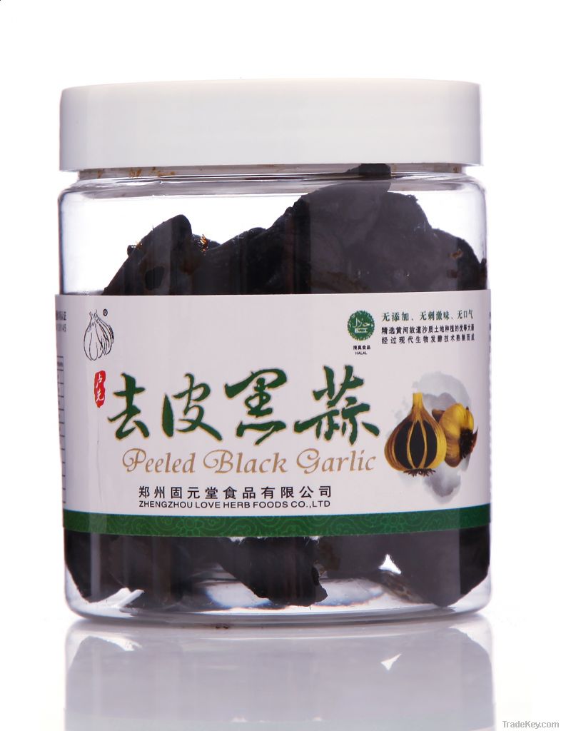 Fermented peeled black garlic  100g/bottle