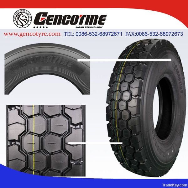 All steel bus tires with sizes 900r20 1000r20 1100r20 1200r20 11r22.5
