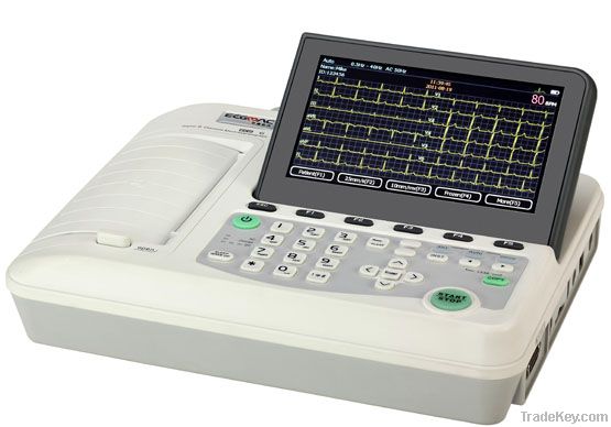 Digistal 6-channel ECG Machine