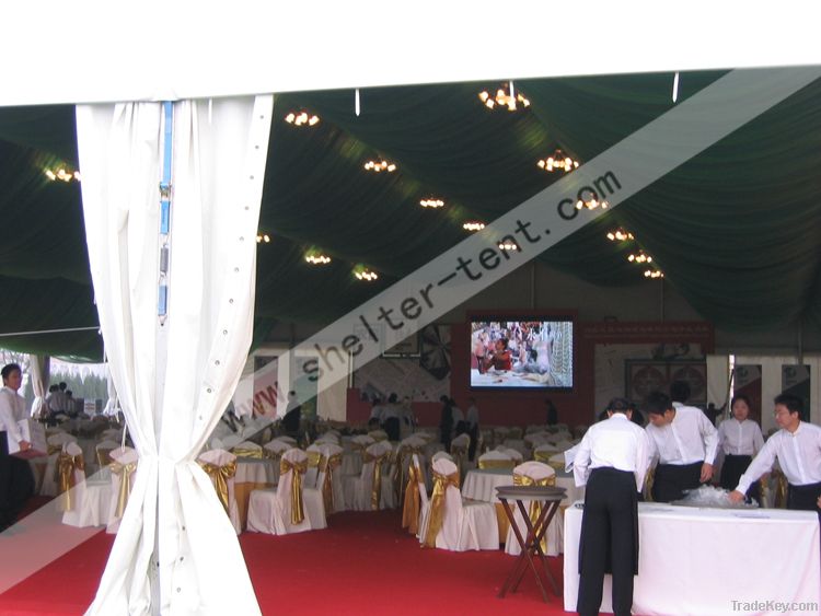 outdoor ceremony tent, luxury outdoor tent, event tent