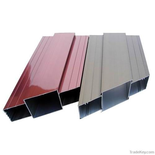 Aluminum sliding door and window profile