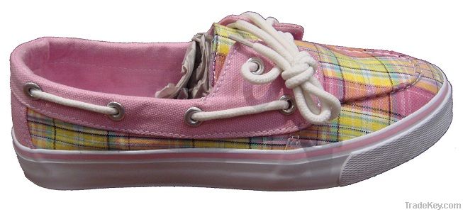 Lady Moccasin Canvas Shoes