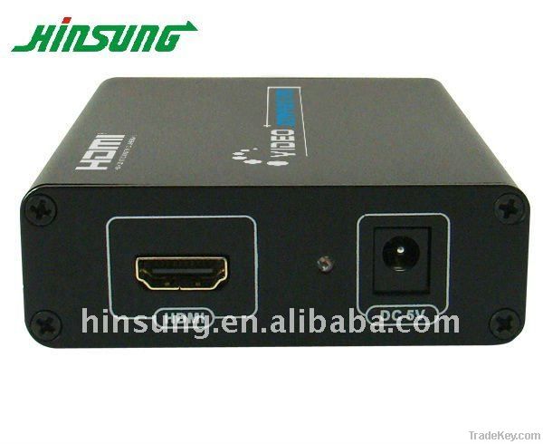 HDMI to VGA video + Audio Downscaler Converter