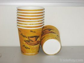 disposable paper cup, coffee paper cup