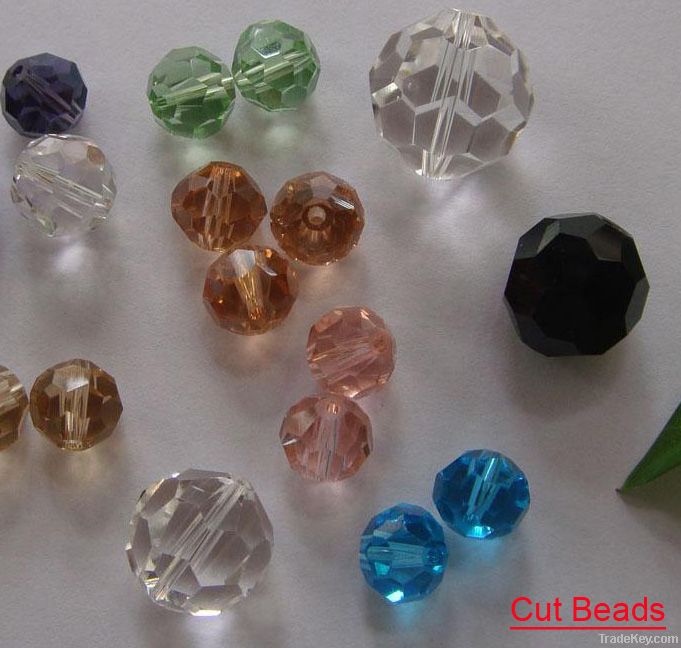 Crystal cut beads