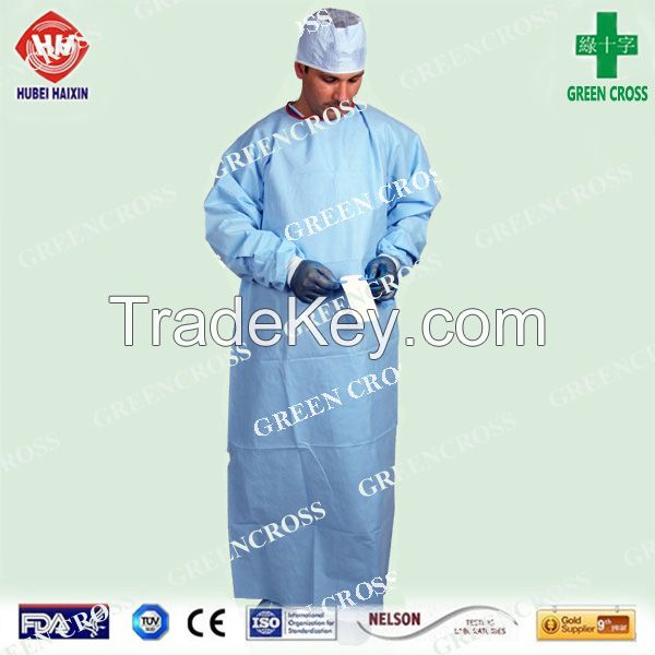 Disposable Reinforced Surgical Gown