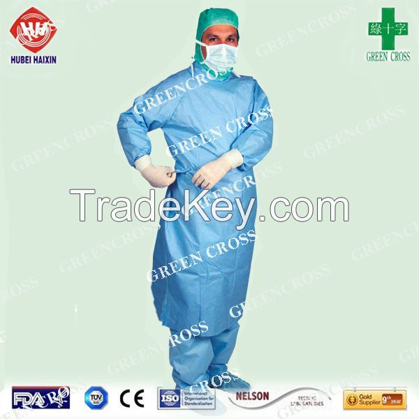 Disposable Reinforced Surgical Gown