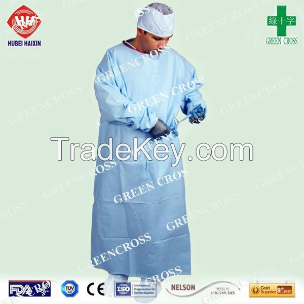 Disposable Reinforced Surgical Gown