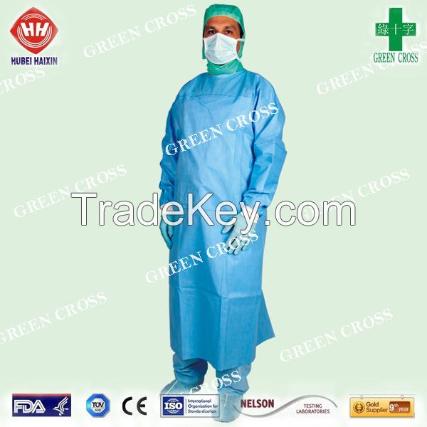 Disposable Reinforced Surgical Gown