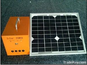 10W portable solar home system