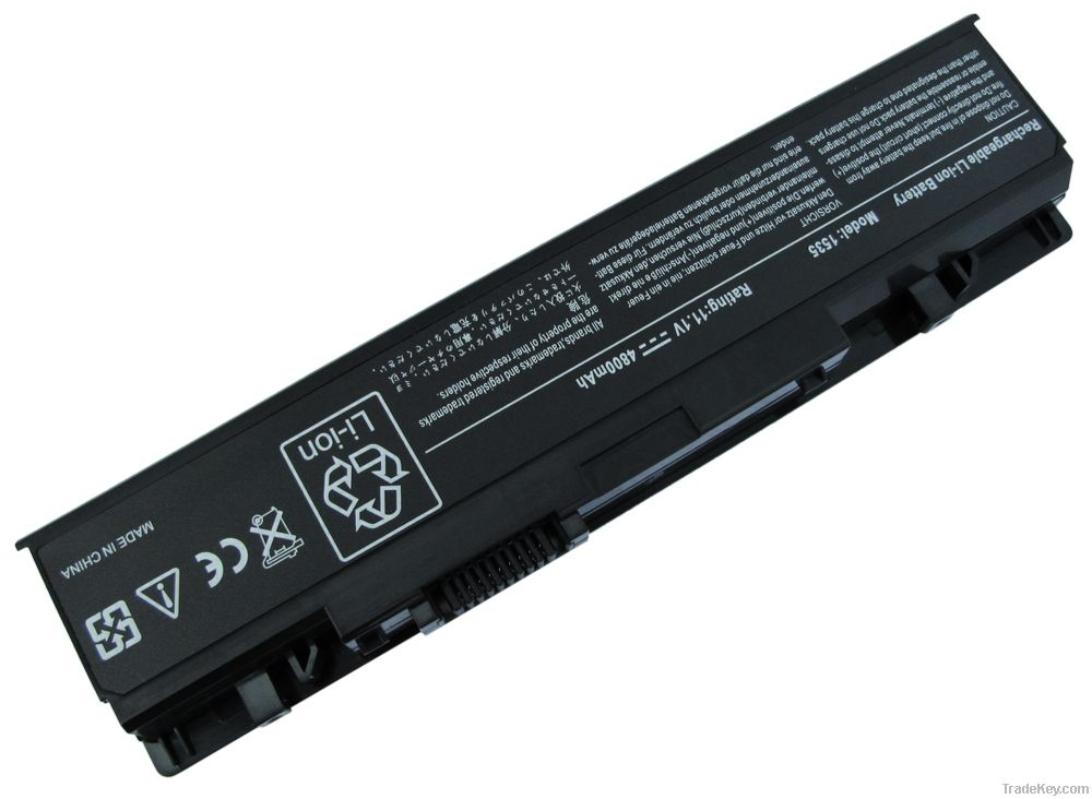 Replacement Laptop battery for Dell Studio 1535 1536