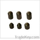 Cemented carbide buttons for mine, oil-fields