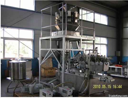 Per made bag automatic vacuum packaging machine