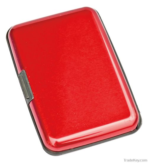 Security Credit Card Wallet/holders, Aluminium Silicone Card Wallet