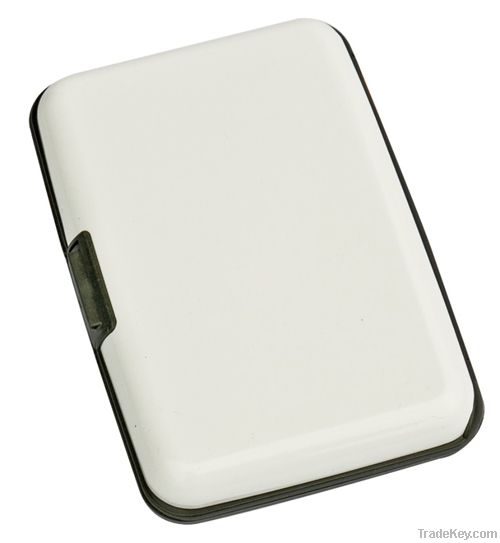security credit card wallet/holders, aluminium silicone card wallet