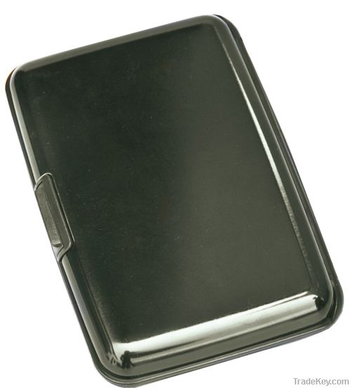 security credit card wallet/holders, aluminium silicone card wallet