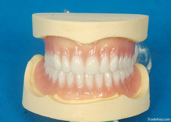 Dental acrylic removable partial denture