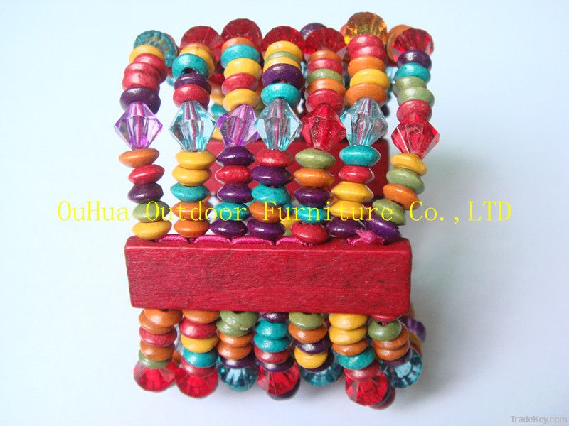 Fashion Wood Beads Handlace for adult