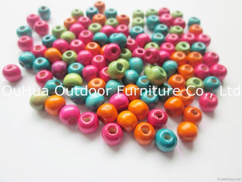 wood beads