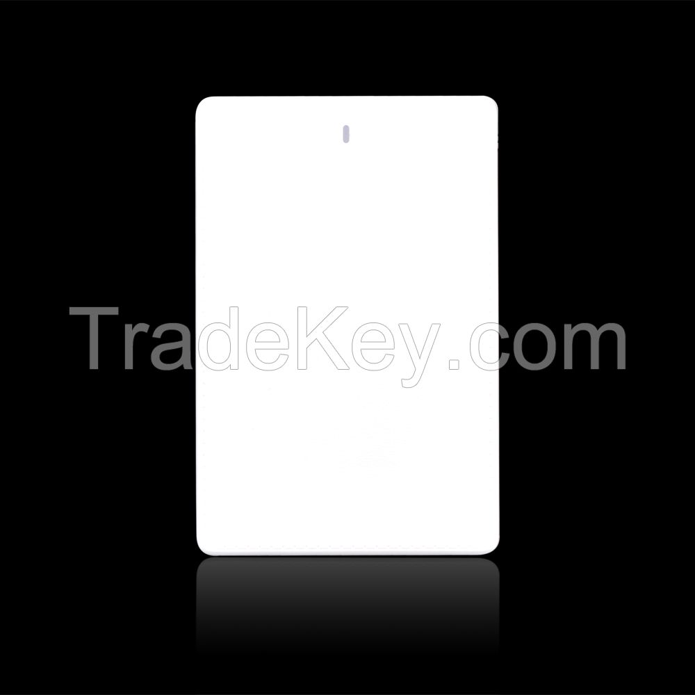 Ultra-thin credit card size power bank, promotional gift