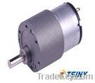 DC geared motor with reduction gearbox