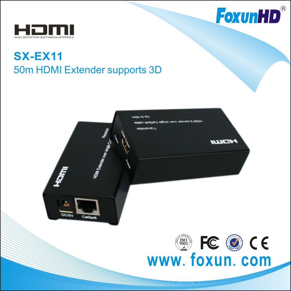 50m HDMI Extenderover Single UTP Cable