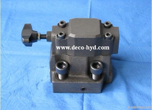 Hydraulic overflow valve