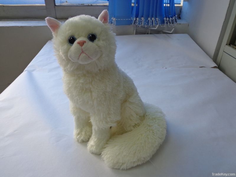 plush cat in different size and color