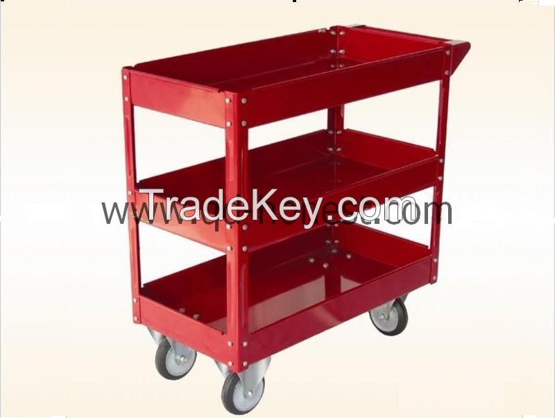 Three Shelf Steel Service Cart TC4103