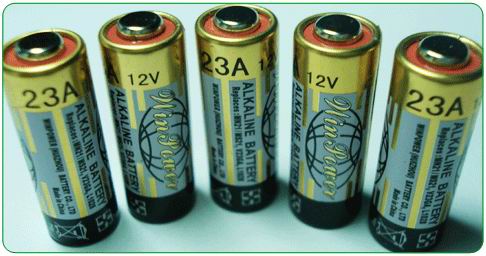 12V 23A, 27A alkaline battery(remote control battery)