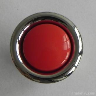 PS-01-silver-red doorbell push button switch