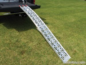 Aluminum ATV/motorcycle loading ramp