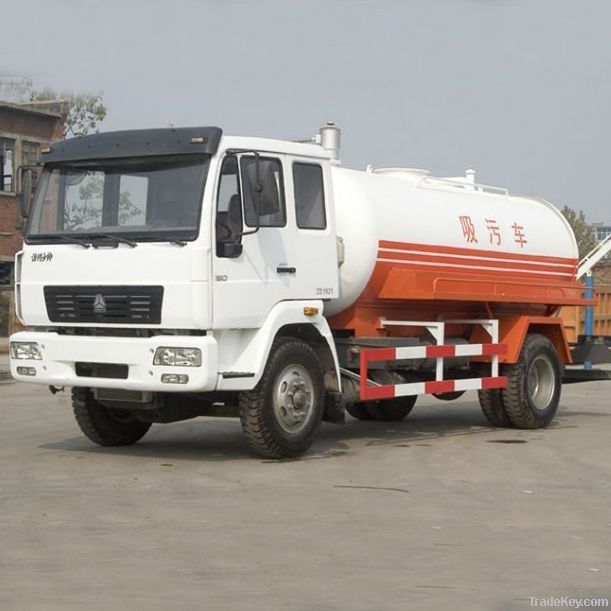 sinotruk sewage suction truck