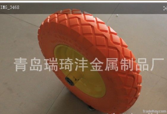 PU foaming wheel     rubber wheel