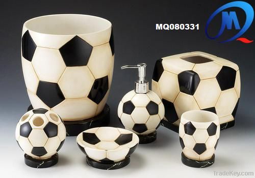 Modern football 6pcs bathroom furniture