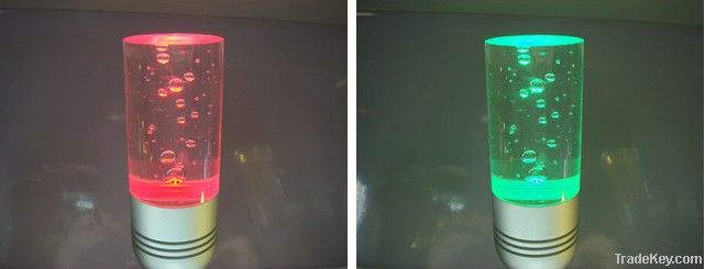 3w RGB or Single Color Led Crystal Light