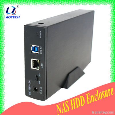 3.5 inch NAS hdd enclosure wireless hard drive case