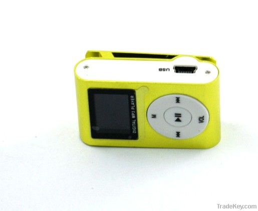 LCD Screen Clip MP3 Player