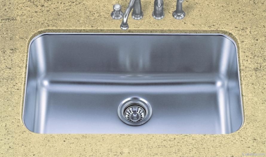 one-piece stainless sinks, undermount sink