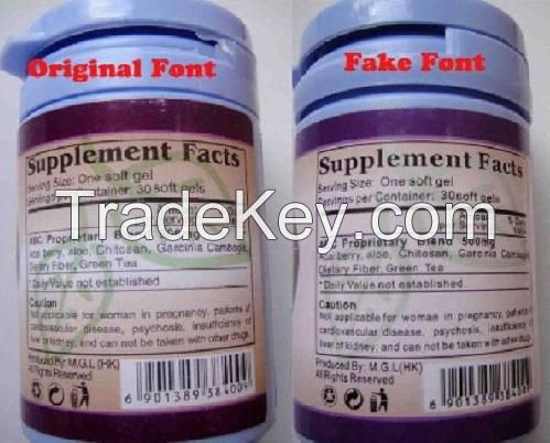 100% Original Abc Acai Berry Lose Weight Diet Pills