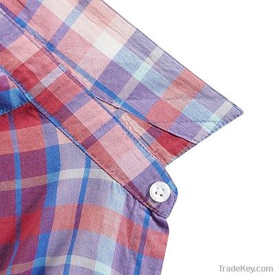 Men's Slim Fit Plaid Shirts (Check Shirts)