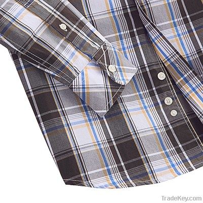 Men's Twin Pocket Plaid Casual Shirt (Check Shirts)