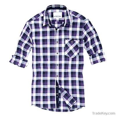 Mens Check Shirts (Pocket Plaid)