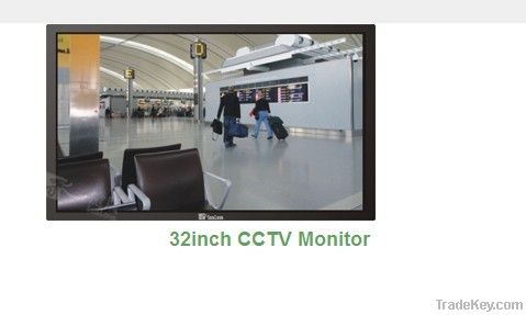 TFT 32 inch security lcd monitor