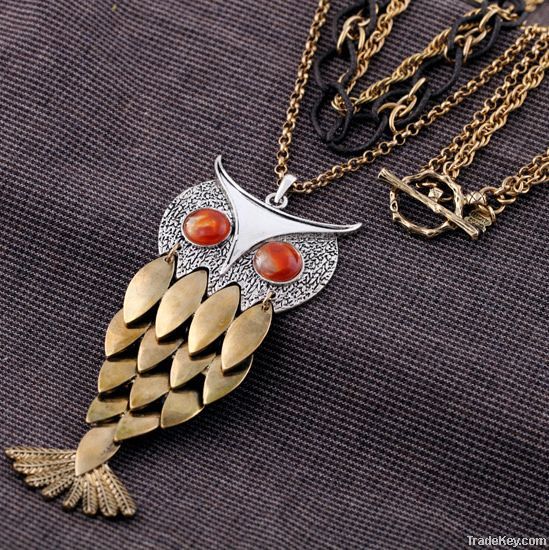 2013  New Fashion Bj Jewelrys Zinc Alloy Pendant Necklace