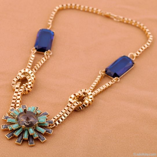 2013  new fashion BJ jewelrys zinc alloy pendant necklace