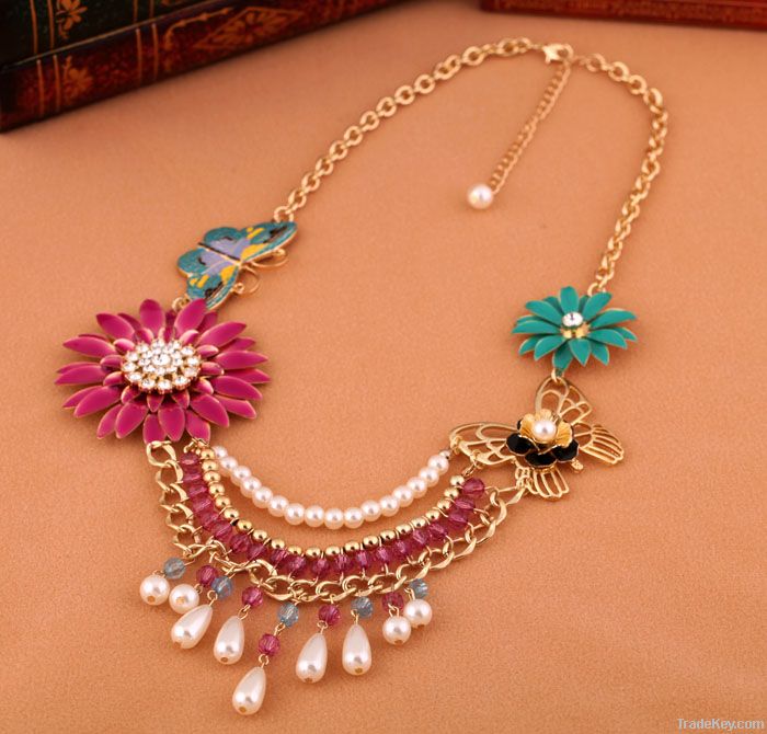 2013  New Fashion Bj Jewelrys Zinc Alloy Pendant Necklace