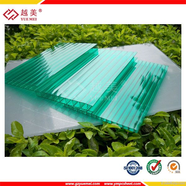 Grade A 50 micron UV-coated polycarbonate sheet