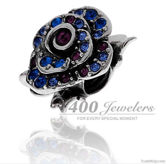 T400made with Swarovski Elements, 925sterling silver bead, compatibl